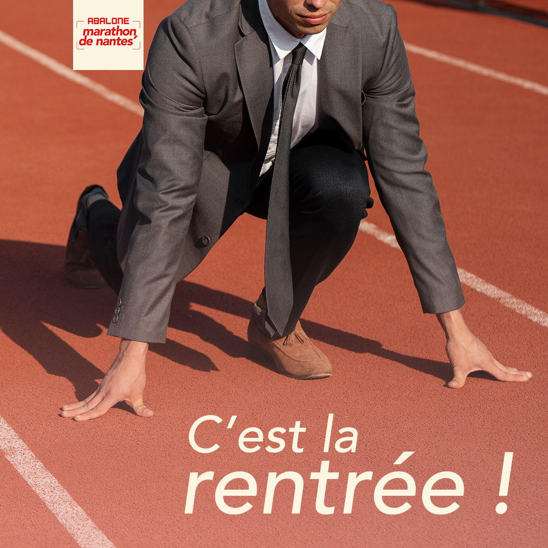 Bonne RENTRÉE !
C'est l'occasion de se lancer de nouveaux objectifs sportifs !
L' Abalone Marathon de Nantes vous donne RDV lundi 11 septembre à 12h00 pour l'ouverture des inscriptions 2024.
Infos sur marathonenantes.com
@Abalone_France
 #MarathonNantes #RejoignezLaTribu