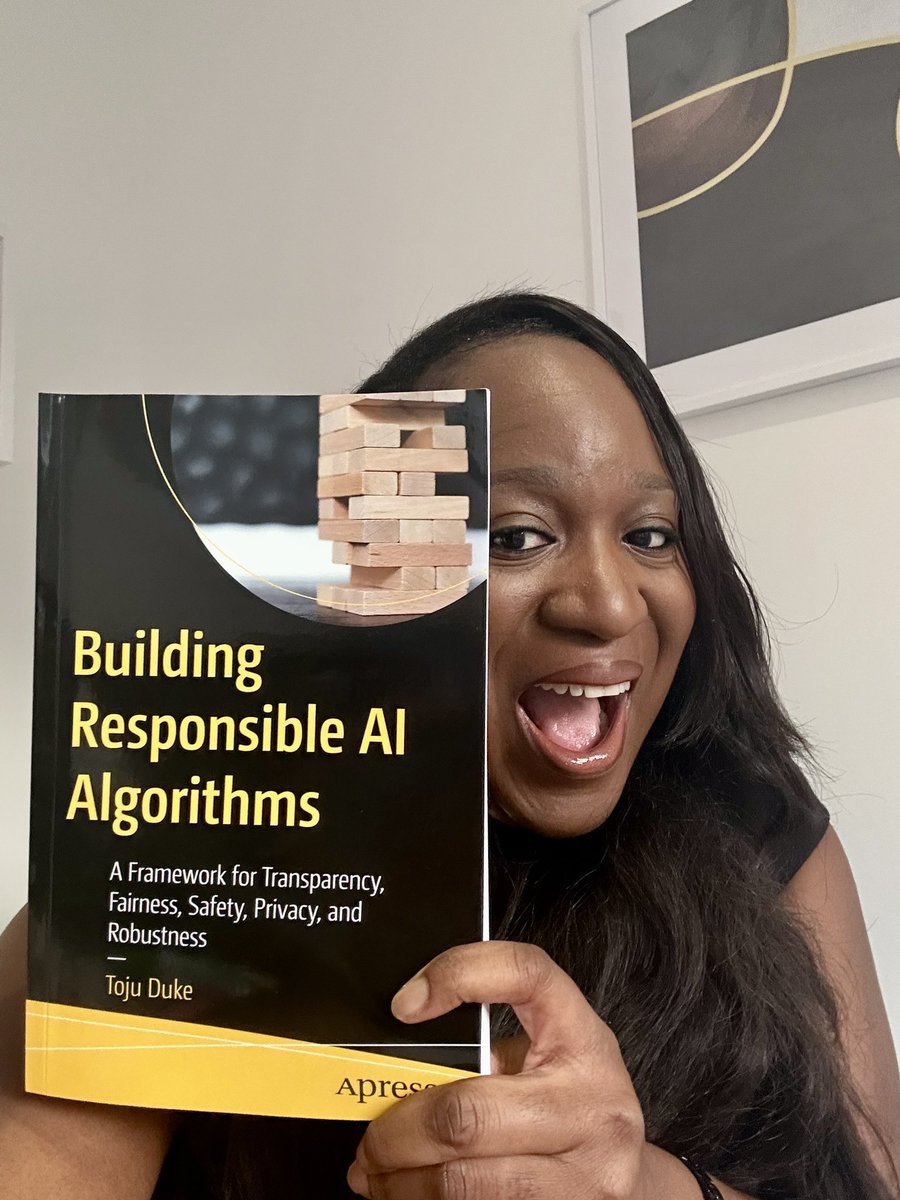 🤩Quite excited to share that my book is out!

🌟In a world where AI has become ubiquitous and the leading technology across all industries, it’s important developers, users, government officials and the world at large are aware of its potential and shortfalls. 

🌟“Building