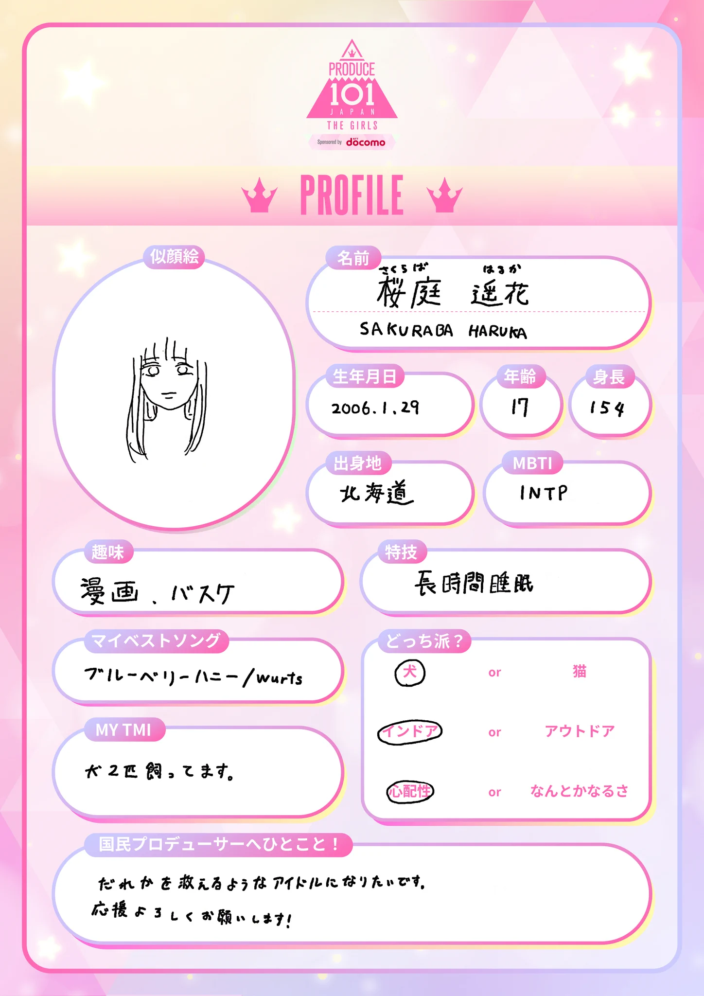 PRODUCE 101 JAPAN 新世界 on X: 
