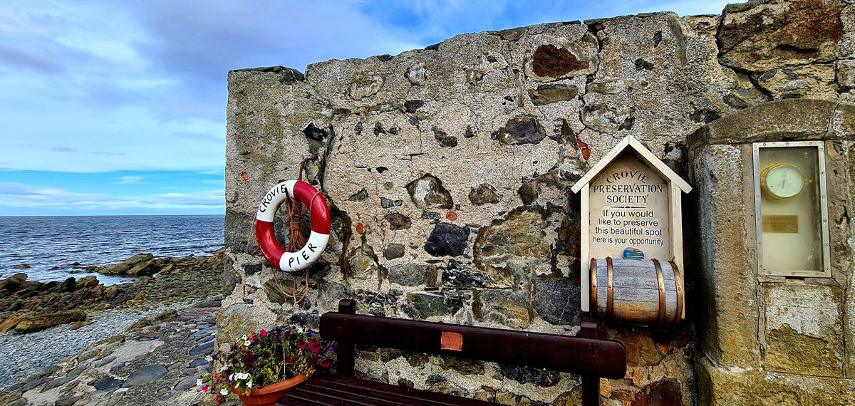 Crovie in Scotland 😍🏴󠁧󠁢󠁳󠁣󠁴󠁿🌊😃