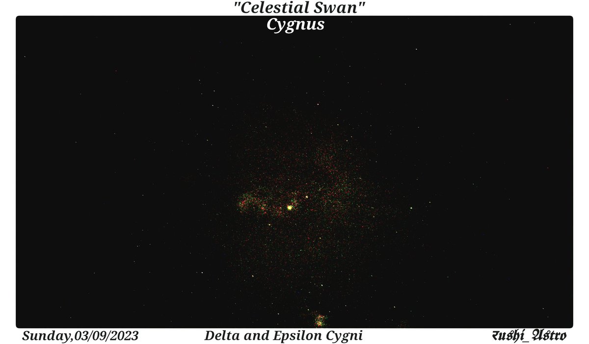 spacethings15's tweet photo. Celestial Swan_Cygnus

The Cygnus constellation is located in the northern sky. The brightest star in the constellation is Deneb, which is the 19th brightest star in the sky.

#Astrophotography 
#Mobileastrophotography https://t.co/wpQ50MELQA