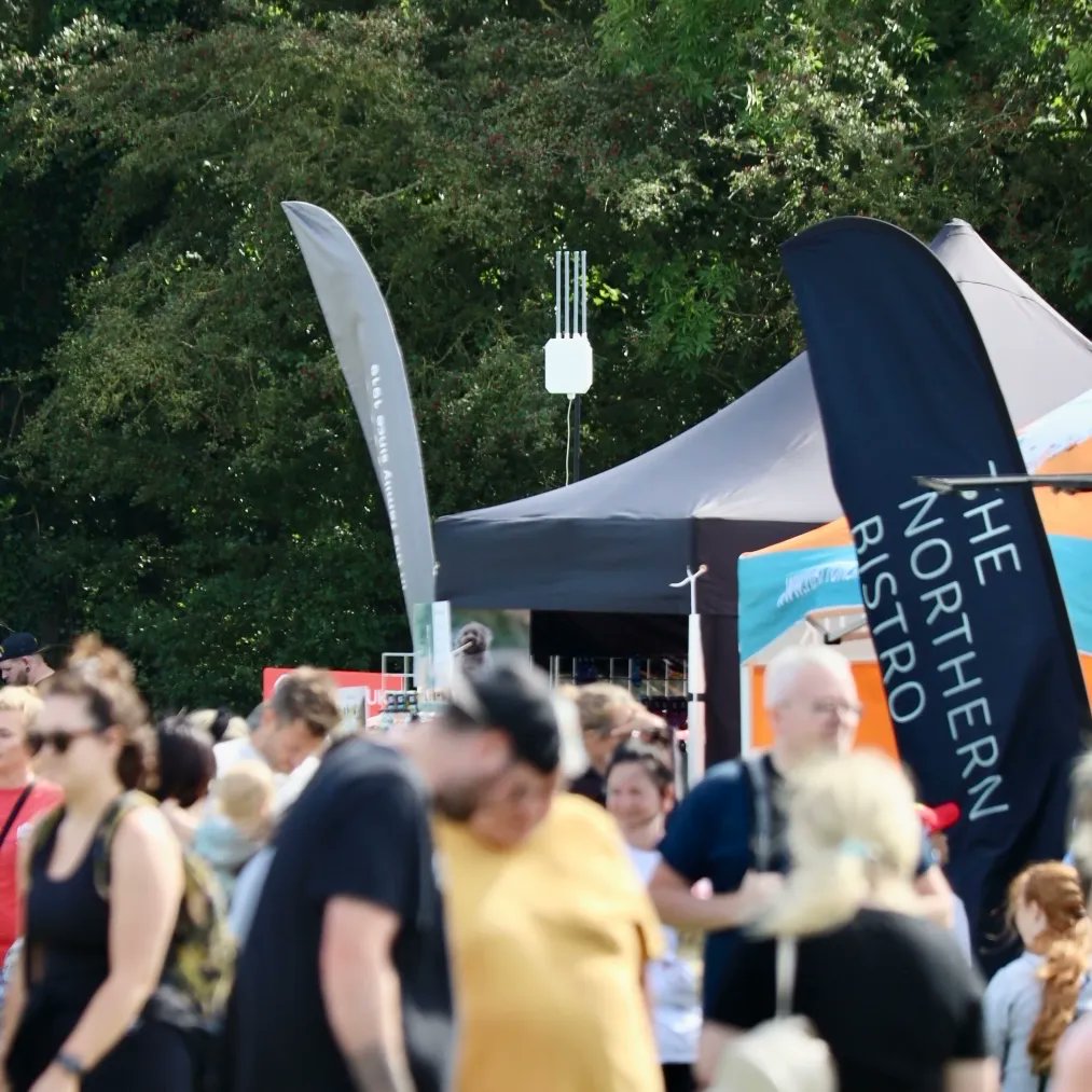 We’ve had a great weekend at The North East Dog Festival 2023 providing our Event WiFi system to the site for traders to take payments and for the event team to scan tickets.

Learn more about our Event WiFi service here - buff.ly/3KYjMJr