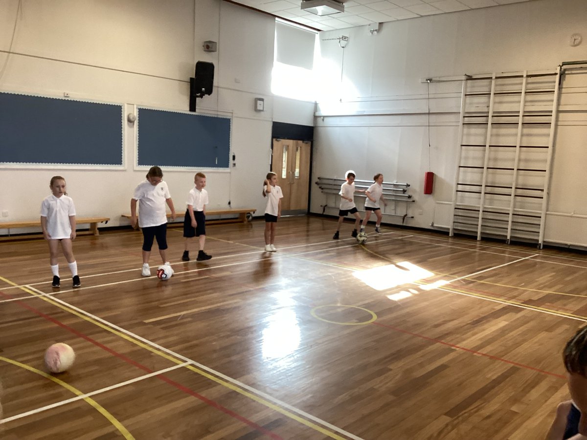 Working on improving our ball skills!