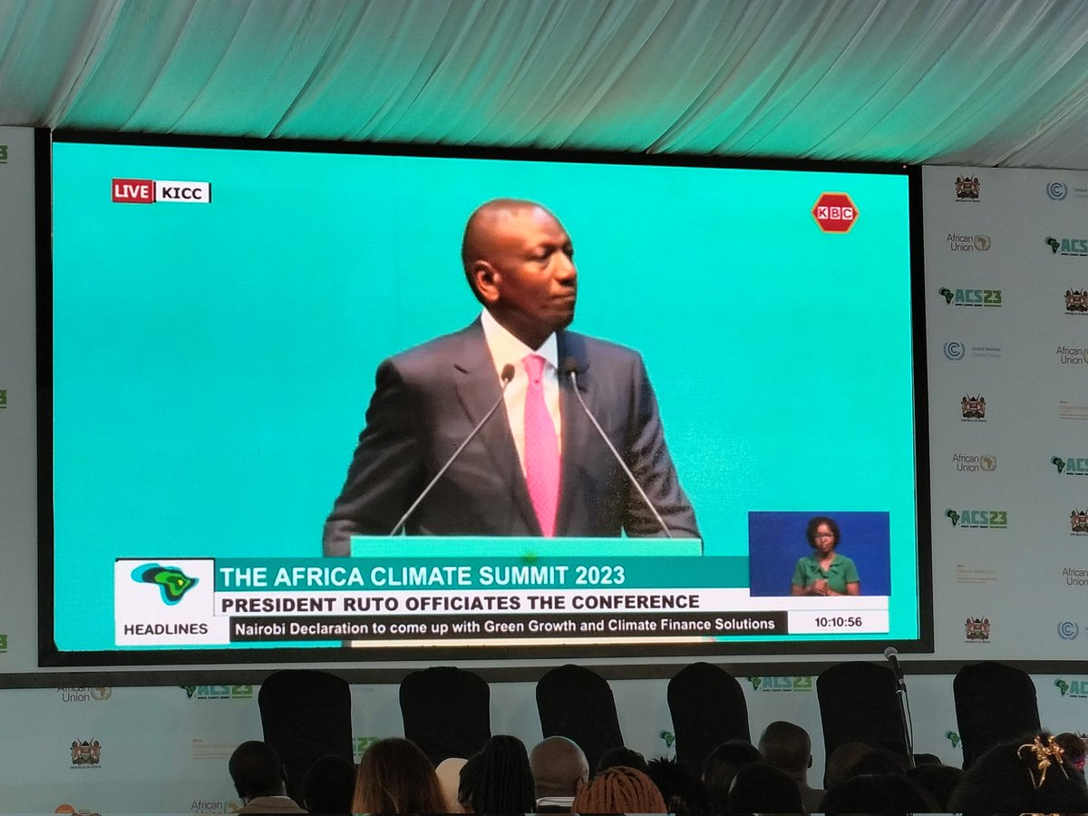 chekinancy's tweet photo. With the support of @Environment_Ke, @giz_gmbh, through @KenyaYwca, currently participating at the Africa Climate Summit @KICC_kenya as one the young Kenyan delegates following on issues of climate finance in #adaptation actions for women &amp; girls in Kenya. https://t.co/HoQuUYGTdZ