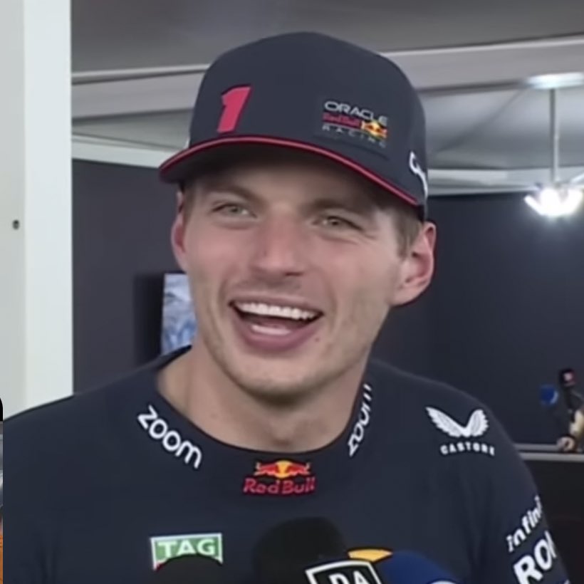 sophiahobbs_'s tweet photo. Interviewer: “Sometimes it must get solitary upfront?”

Max: “I’m a solitary animal!” 

I cannot with him 😭 https://t.co/7YzjDFj2gk