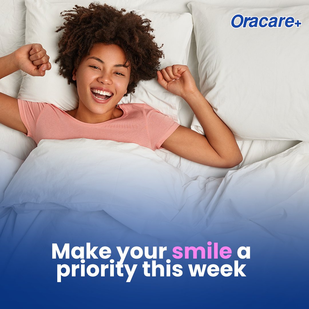 OracarePlus's tweet photo. This week, let your smile take center stage! . Let's embrace this week with a grin that radiates positivity! π
#Oracare
#TotalOralProtection
#wecareaboutyoursmile https://t.co/ITmKHpMsIF
