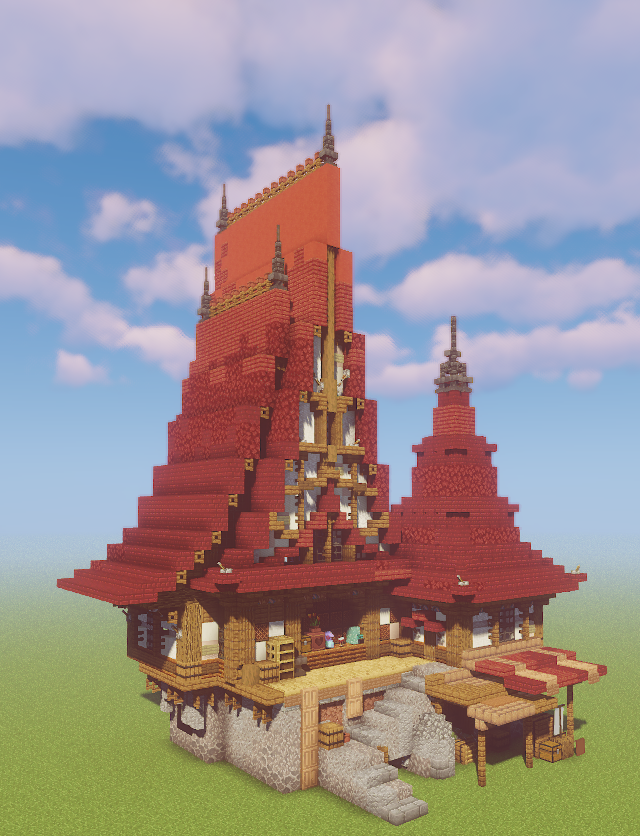Corneliusludolf's tweet photo. Medieval build
#Minecraftbuilds #MincraftServer #minecraft建築コミュ https://t.co/FDXWWa1p8A