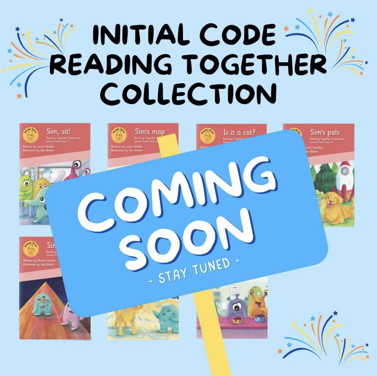 Exciting news! The Initial Code Reading Together Collection will be available to buy from the 13th of September! 📚🚀
Each book includes 16 pages of engaging text and illustrations, plus two pages of fun activities to enhance reading fluency and oral language development.