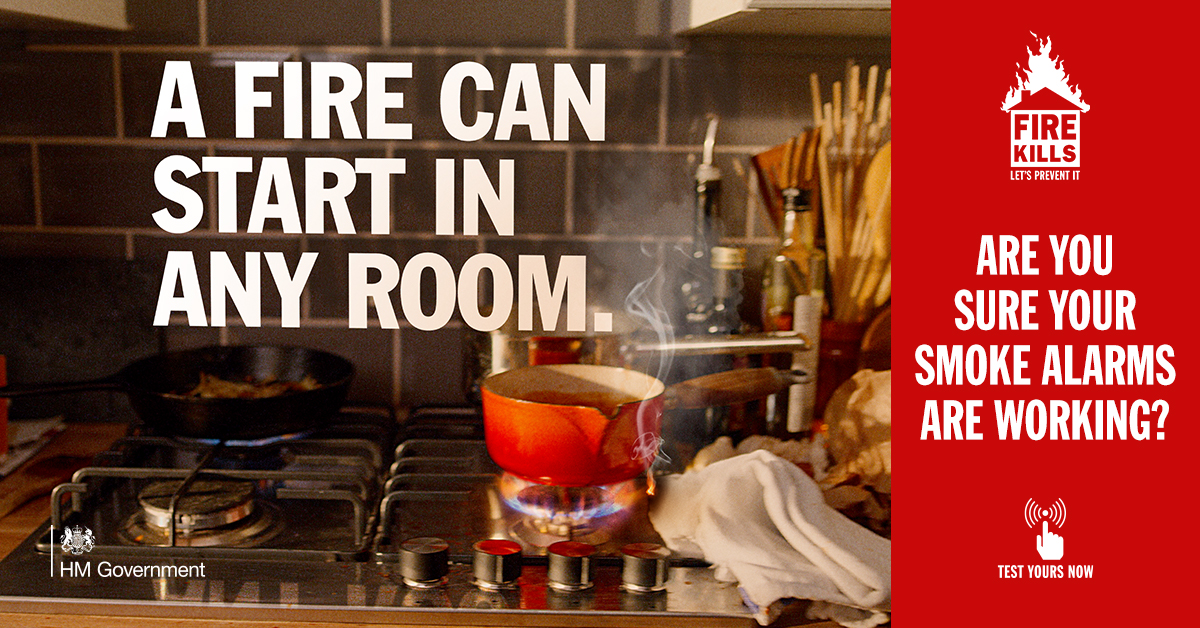 WestMidsFire's tweet photo. 🍳#KitchenSafety: Never leave cooking unattended. 
Turn off the stove if you have to step away, even for a moment. #CookSafe #FireKills https://t.co/KcgY86FIIN
