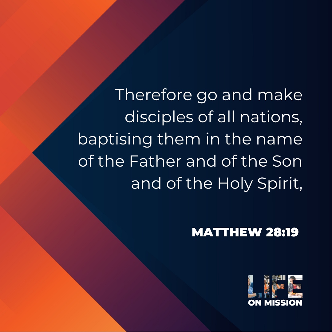 The invitation to Follow Jesus is to a life on Mission with Him and as we Follow Him, we lift our eyes away from the mundane and predictable and into a life of adventure with Jesus.