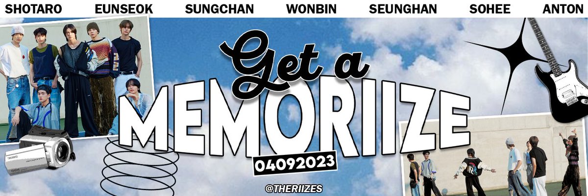 ᅠ
A sunny day spreads happiness. Today’s a wonderful and precious day. We invite you to celebrate by using a special twibbon designed for the day! Everyone’s welcome to participate to show off support for RIIZE’s debut.

★: s.id/1TmBT
★: twb.nz/get-a-memoriize
ᅠ