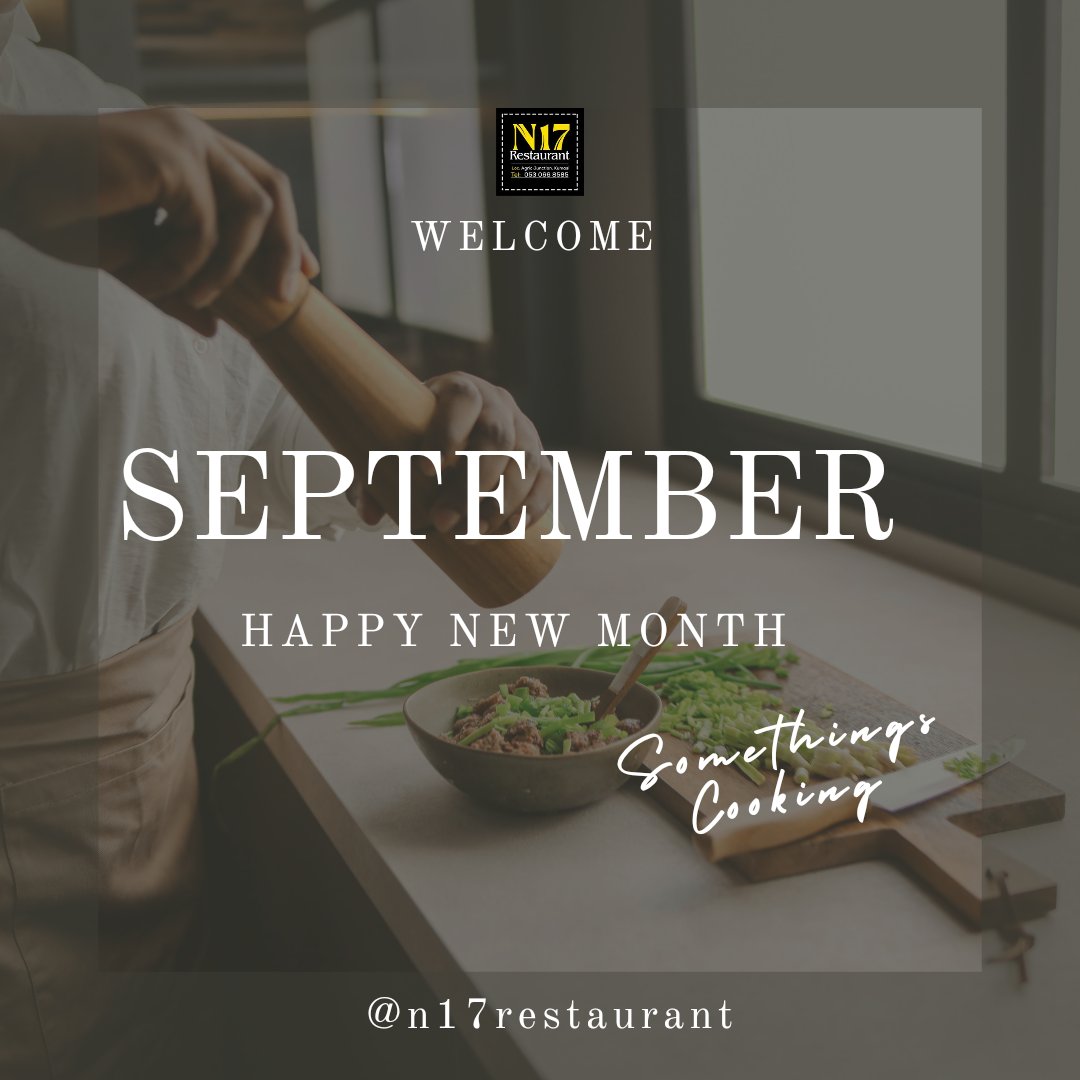 Happy New Month Everyone!!
Expect something delicious coming to your home this month