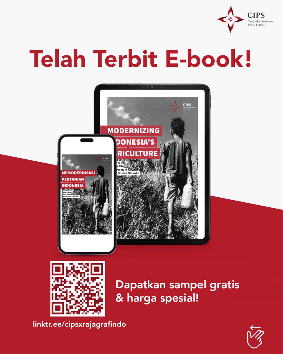 Selama 3 tahun, CIPS melakukan penelitian pertanian dan pangan untuk meningkatkan modernisasi pertanian. Pemerintah tidak bisa bekerja sendirian, tetapi butuh keterlibatan pihak swasta.