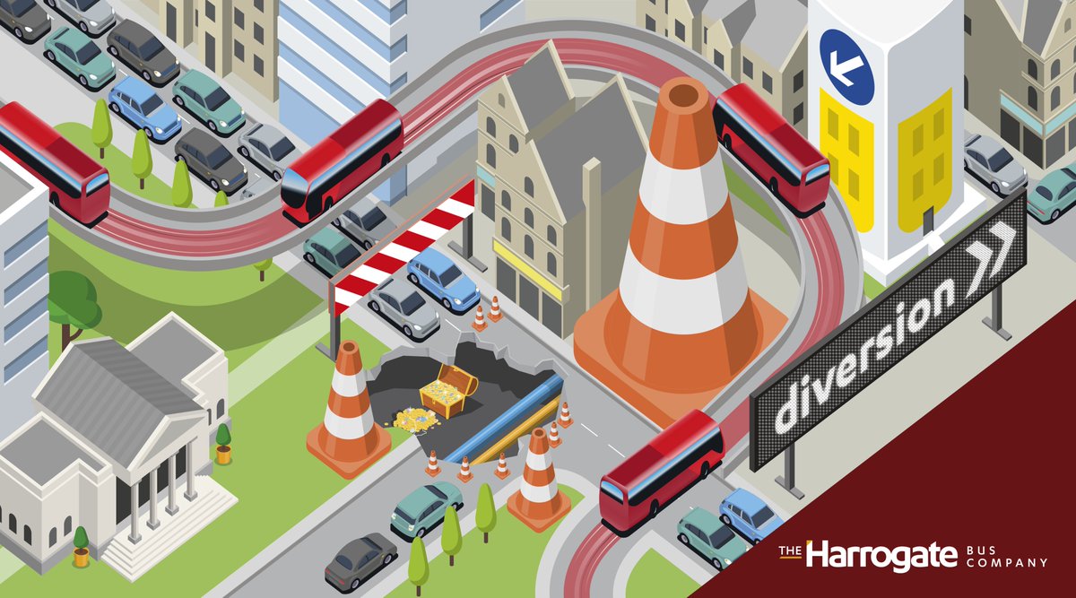 harrogatebus's tweet photo. ⛔ Due to roadworks in Leeds City Centre, #SkyClass X98/99 will not be able to reach certain stops
ℹ️ Please see the link for details: https://t.co/NebcLf3Hxj
⏳ From tonight until 10th Sept, 5.30am
We apologise for any inconvenience
@MetroTravelNews @northyorksc https://t.co/u5kldGtWDc