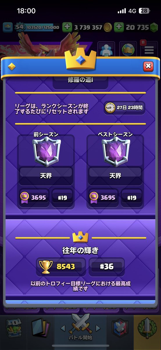 19位！
初の10位代めっちゃうれしい🥳