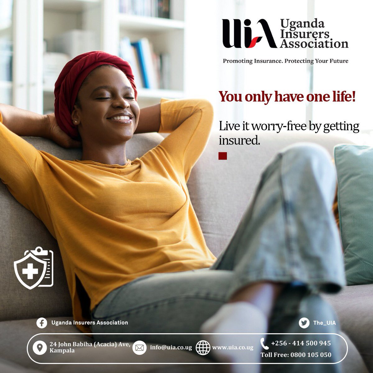 The_UIA's tweet image. Live a worry-free life this September by taking out Insurance.

Insurance plans are beneficial to anyone looking to protect their family, assets/property and themselves from financial risk/losses.

#UIA #Insurance #InsuranceLife #InsuranceCovers #MondayMotivation