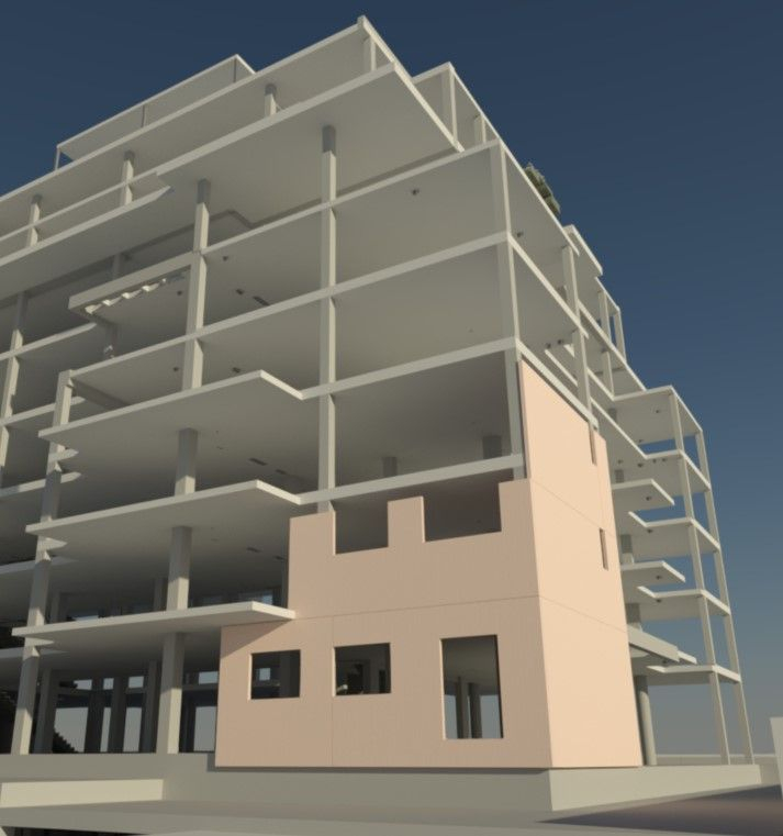 andece_general's tweet photo. Del #BIM a la realidad mediante sistemas constructivos industrializados, la forma inequívoca de materializarlo. Paneles prefabricados de hormigón de @PrefabricadosP para edificio 90 viviendas que #arpada construye para @aedashomes en El Cañaveral (Madrid) https://t.co/iyTxDHAefA https://t.co/coaki0hTam