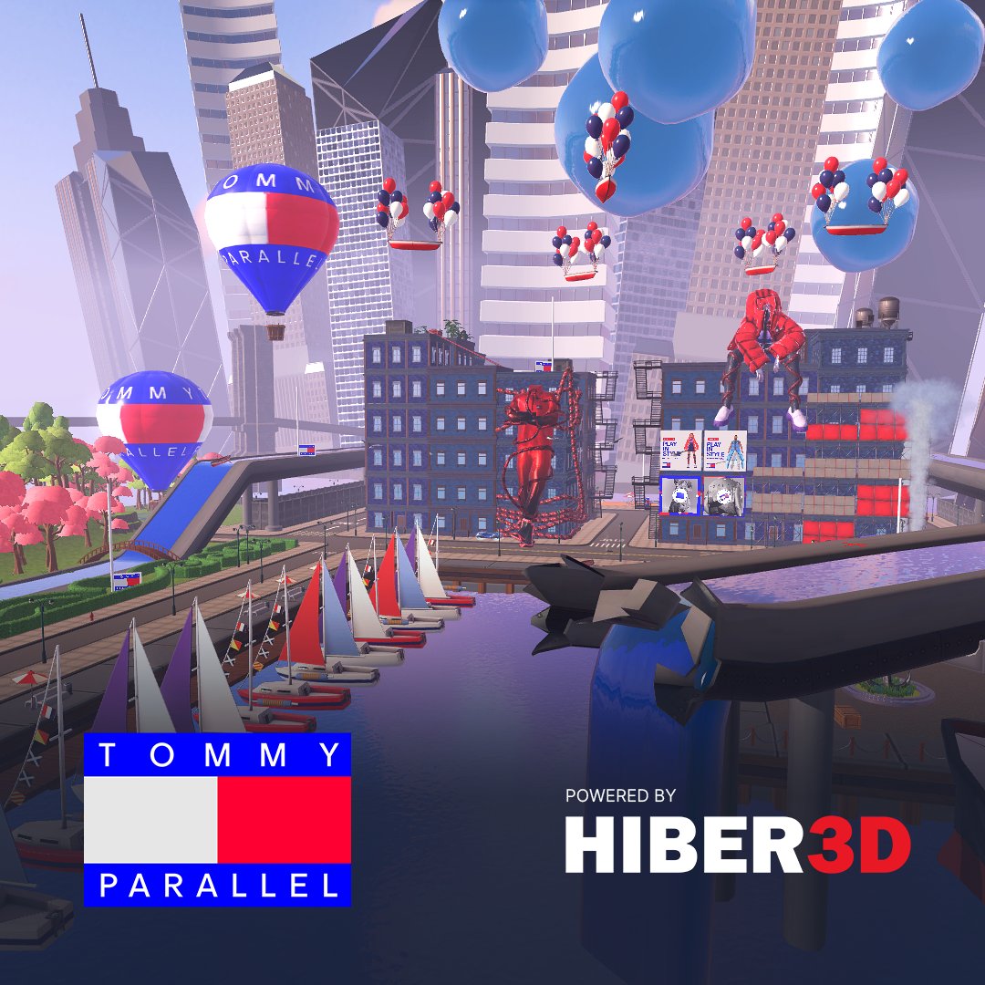 However, it's not just about simplifying the game-making process, but enhancing the experience! 

Want to show off your style in a 3D environment? Tommy Hilfiger’s metaverse experience on HiberWorld got you!