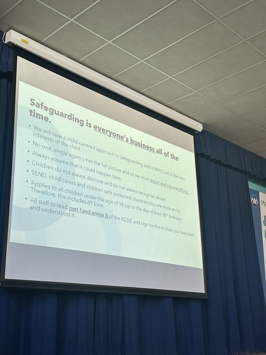 Moving on to @Manor_PE_DSL and contextual safeguarding. Building our approach to safeguarding around the unique features of our community and remembering it can always happen here. #Safeguarding #KeepingChildrenSafe #ProtectedCharacteristics
