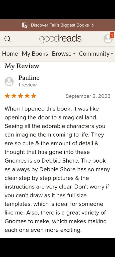 Debbie Shores Sew Gnomes book is so cute. I got mine. Check it out @halfyardsewingclub @SearchPress