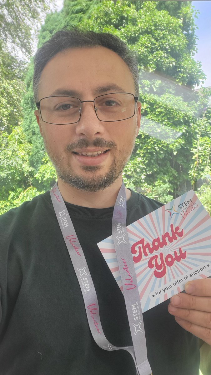 The #smiles have been pouring in as our Ambassadors receive their lanyard treats! ☺️  

We sent these out to many of you who posted their offer of support on the portal within the past year. 

Tempted by the swag? 👀 Inspire the next generation with us 👉 bit.ly/STEM-Volunteers