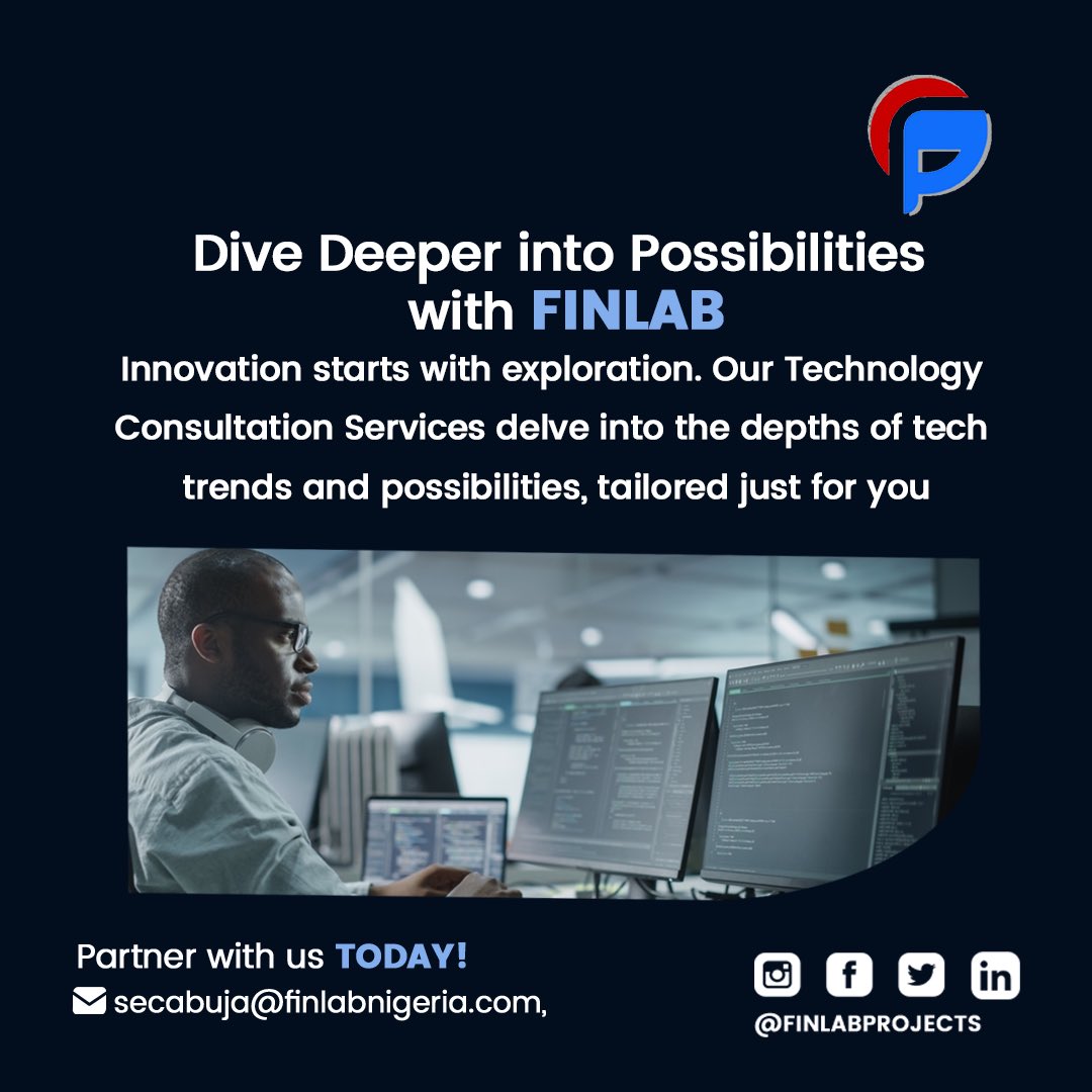 FinlabProjects's tweet image. Let's uncover new avenues together and chart a course for your business's growth. Elevate your strategies with our insights. #ExploreTechPotential #ConsultWithExperts