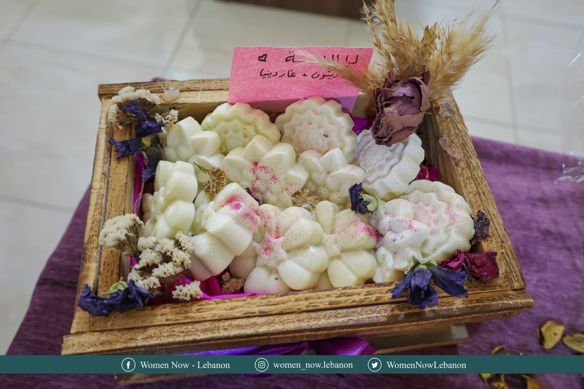 WomenNowLebanon's tweet photo. Handmade soaps crafted with love and dedication by the women who participated in the soap making course in our center..🧼😍
#womennowlebanon #womennowfordevelopment #womenempowerment #soap #handmade
#النساء_الآن_لبنان #النساء_الآن_من_أجل_التنمية https://t.co/BR364r9wvA