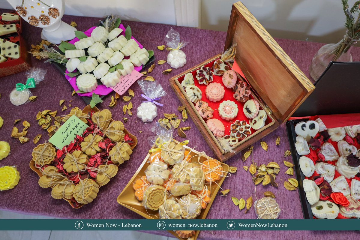 WomenNowLebanon's tweet photo. Handmade soaps crafted with love and dedication by the women who participated in the soap making course in our center..🧼😍
#womennowlebanon #womennowfordevelopment #womenempowerment #soap #handmade
#النساء_الآن_لبنان #النساء_الآن_من_أجل_التنمية https://t.co/BR364r9wvA