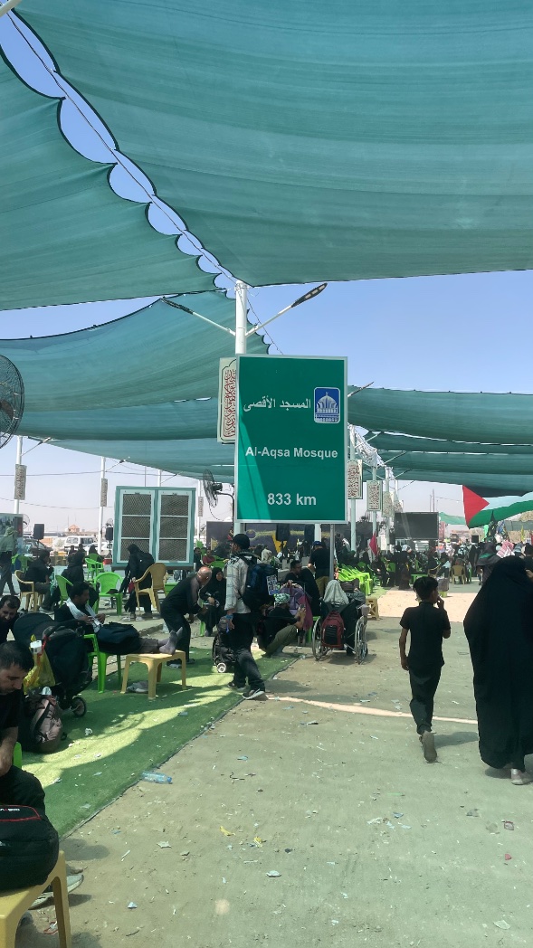 On the way to Karbala.

The Palestinian cause is a banner for all of humanity✌️🇵🇸

#FreePalestine #willbefree