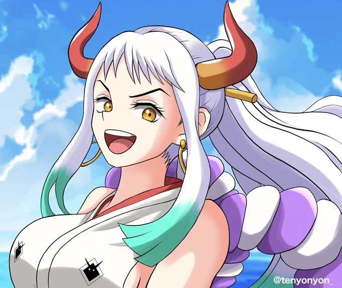 ONE PIECE / ヤマト描き方ちょっと変えてみた#ONEPIECE #ヤマト 