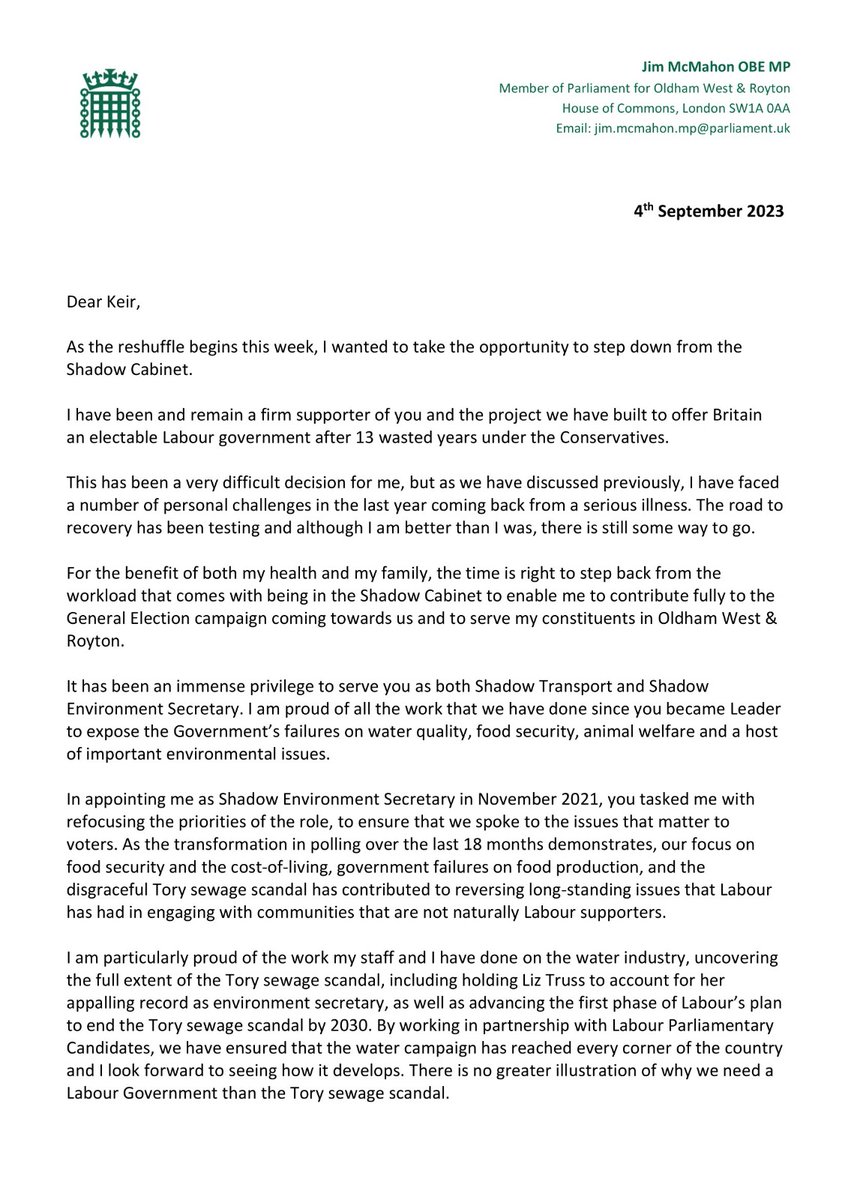 Jim McMahon OBE MP tweet media