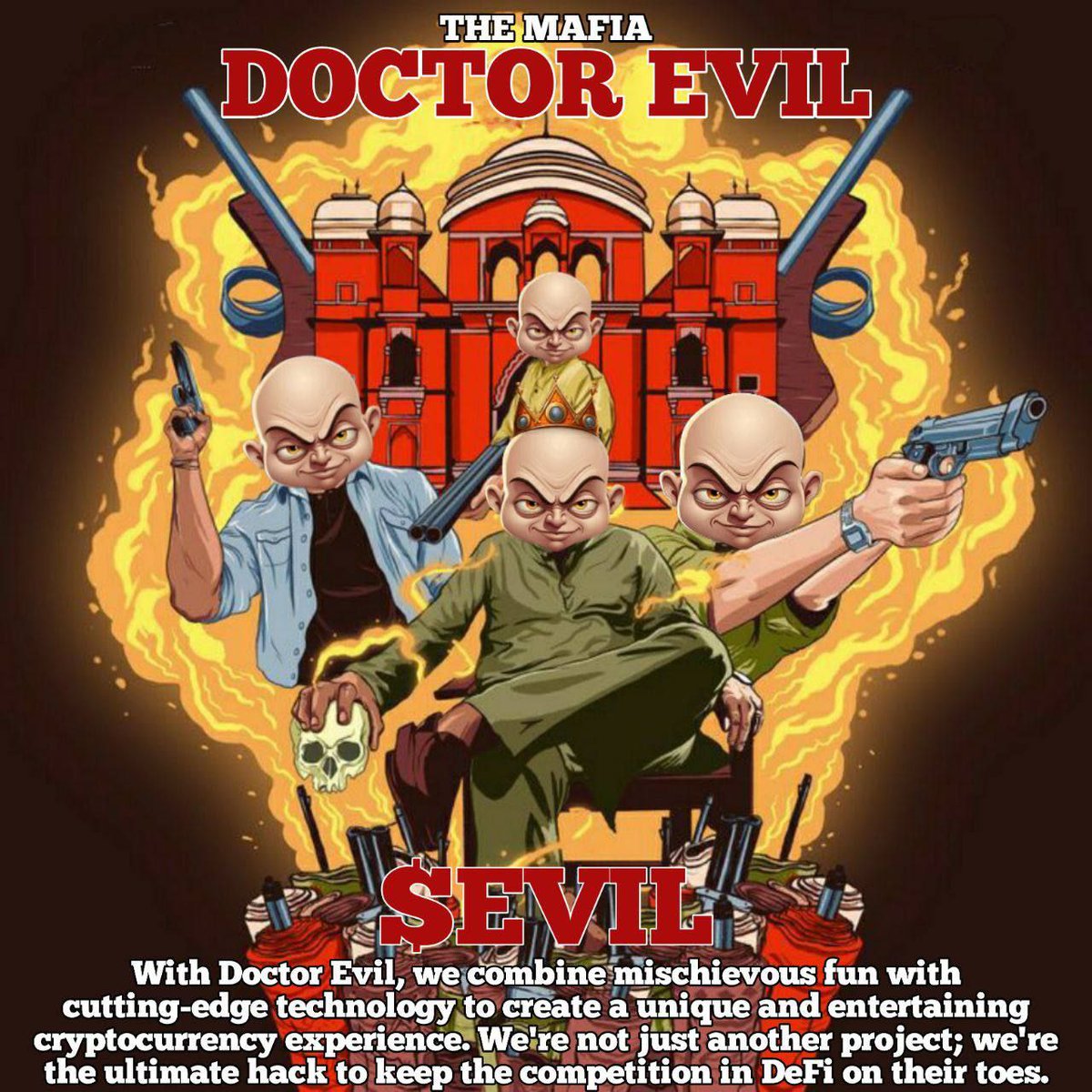 @chiqshoes @doctorevil_io @doctorevil_io #Evilarmy #DoctorEviltoken #EvilInvasion $EVIL
🌐doctorevil.io