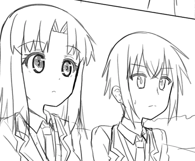 今日の先行版下書き!いよいよ父親とのご対面(゜□、゜) 
