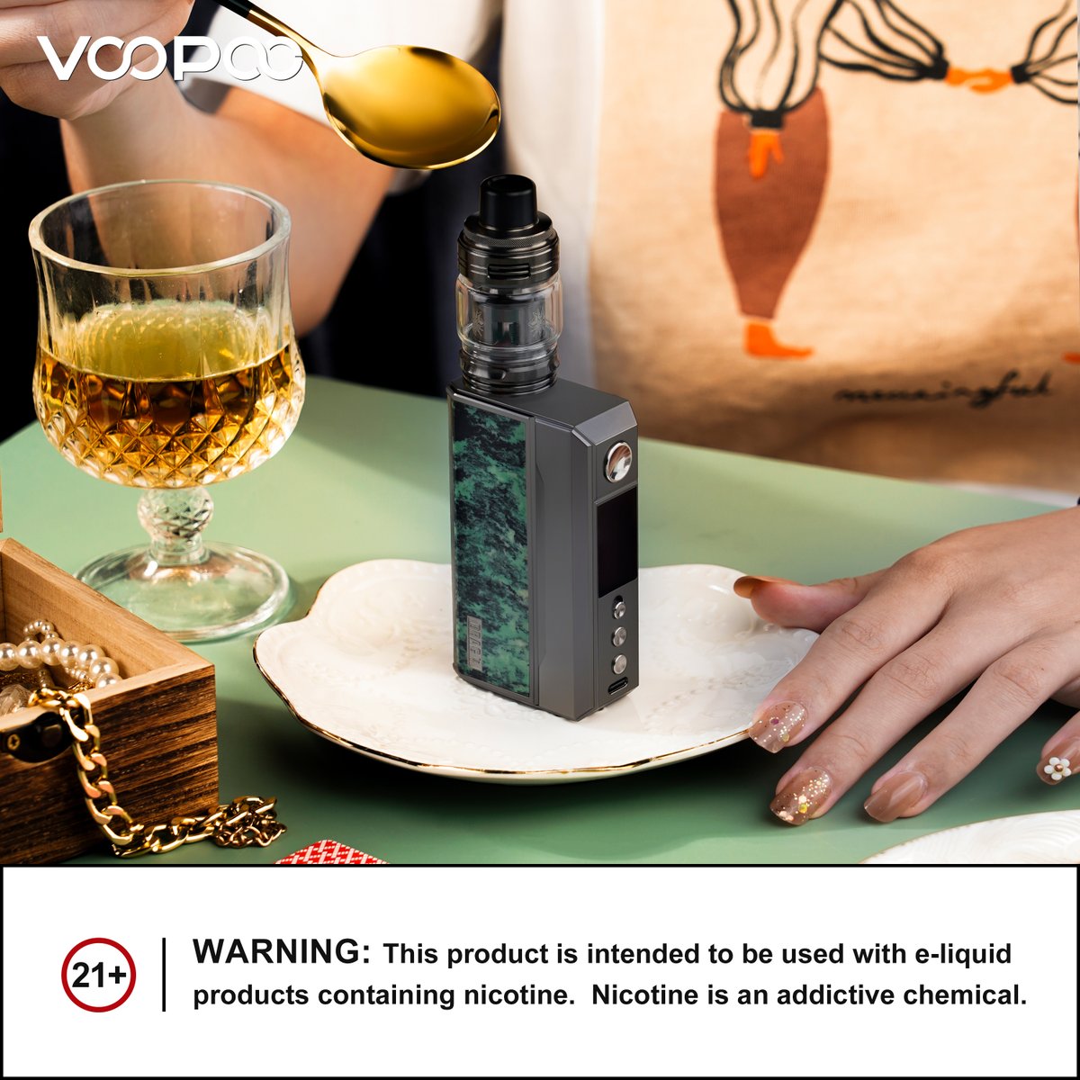 Uforce-L tank indulge your taste buds and brings joy to your life. 😋 Are you ready to enjoy this yummy darg 4? 🍽

#voopoo #voopoodrag #drag #drag4 #uforceltank