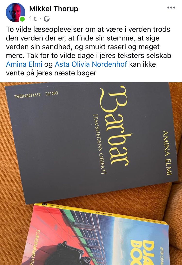 EftertrykMag's tweet photo. #ugensbogtip kommer fra en anden kanal - men lyder djælvelsk godt! To #vilde 📚 fra Mikkel Thorup 😈 https://t.co/9REds6hEIS