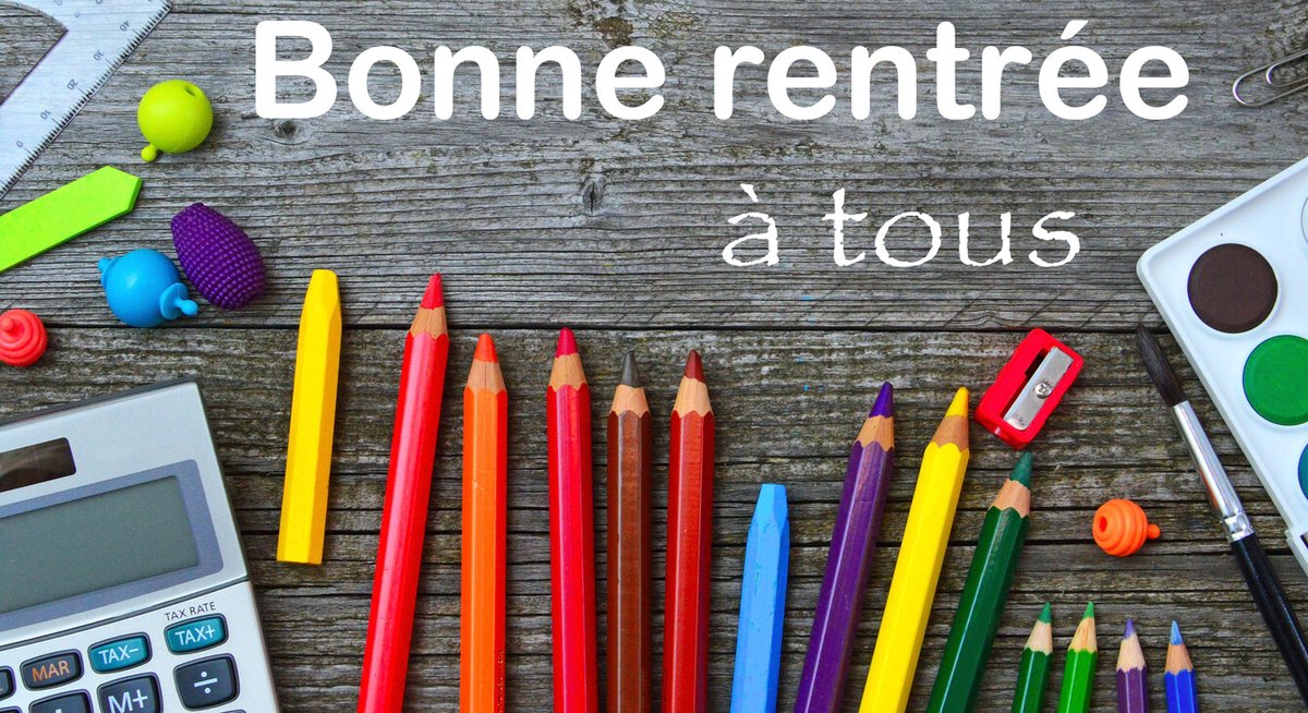 On souhaite à tous les enfants,  ados, et étudiants une belle rentrée !

Bien entendu, une tite pensée spéciale  aux enfants de notre team