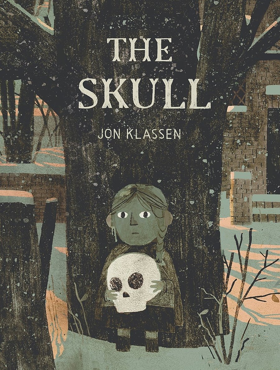pragmaticmom's tweet image. The Skull: A Tyrolean Folktale by Jon Klassen bit.ly/3q8sldE via A Kid's Book A Day #folktale #picturebook #Alaska #Halloween #creepy