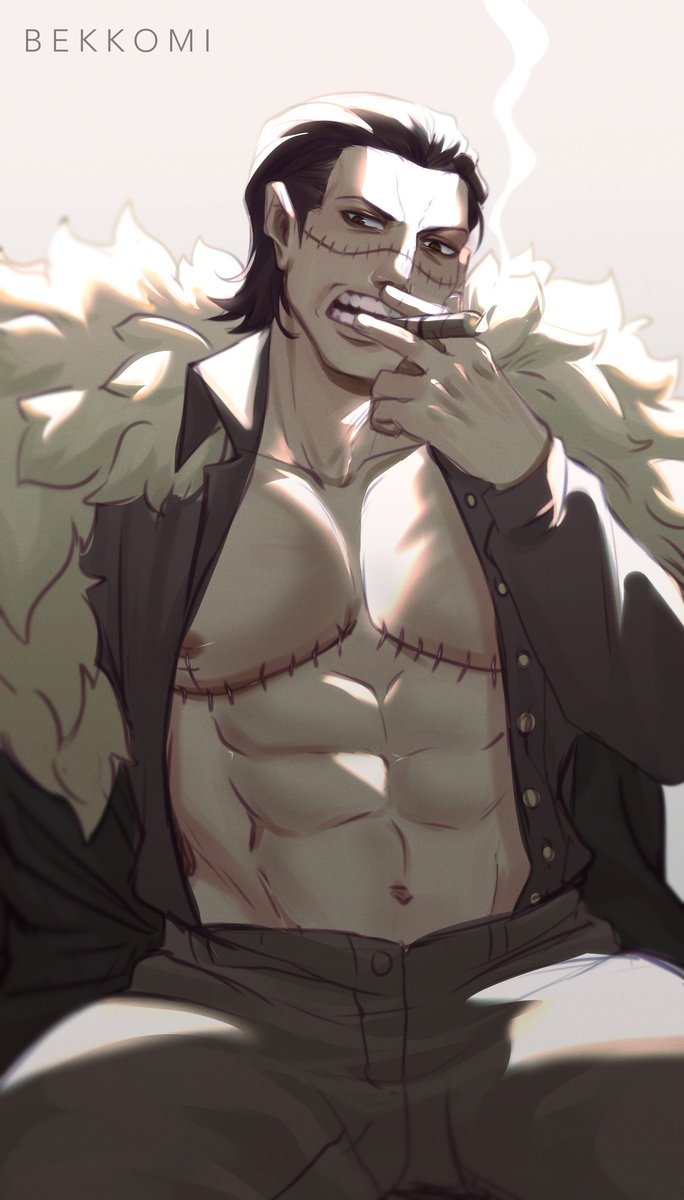 bekkomi's tweet photo. Congrats to Crocodile is trans enjoyers 🐊🚬 #ONEPIECE https://t.co/yWfl9Zk6px