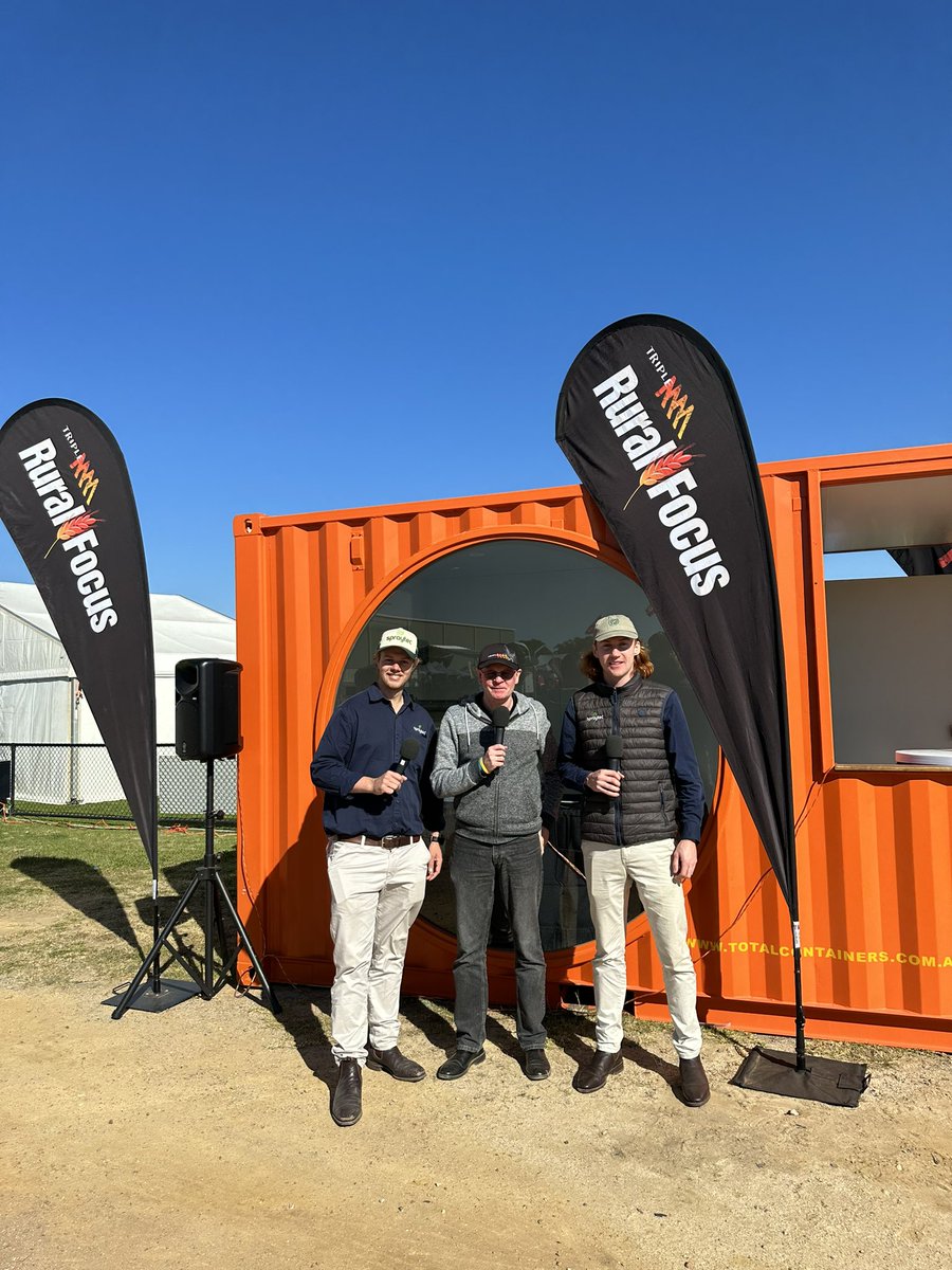 spraytec_aus's tweet photo. Another year, another special edition of the Dowerin Machinery Field Days!

Connecting with clients was highly rewarding, with many discussions into product experiences, growing confidence and portfolio progression.

Thanks to @DavidGrayAglink for hosting us as a supply partner! https://t.co/YfAvM2qLNN