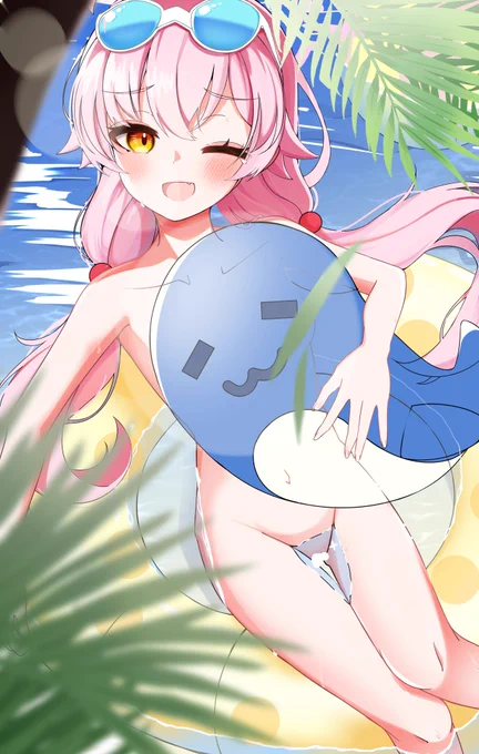 見えてないのでセーフなホシノ 