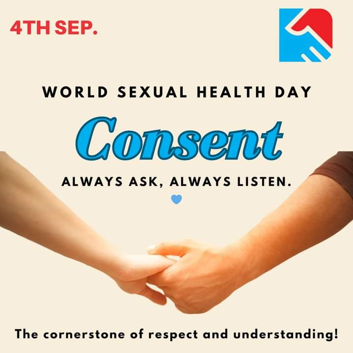 Educate. Empower. Embrace. On this World Sexual Health Day, let's promote open dialogue and understanding. ❤️🗣️

#worldsexualhealthday #wshd2023 #consent #sexualhealthadvocate #sexualpositivity 
#sexedmatters #opentalks #ownyourhealth #sexualhealthmatters💙