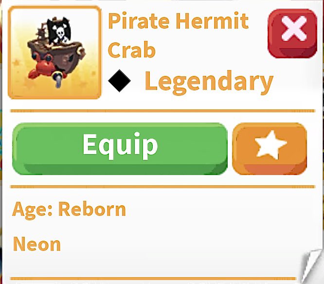 Neon Pirate Crab GWY! 

FOLLOW ME &amp; <a href="/karla193343591/">ʚ karla ɞ</a> 
Like-❤️
RT w/Tags
Comment “CRAB”

Must do all to be entered! Tysm💛

#adoptmegiveaways #adoptmegw #adoptmegws #roblox #adoptmetrader  #adoptmepets #adoptmetrades #AMTrading #adoptmetrading #adoptmegiveaway