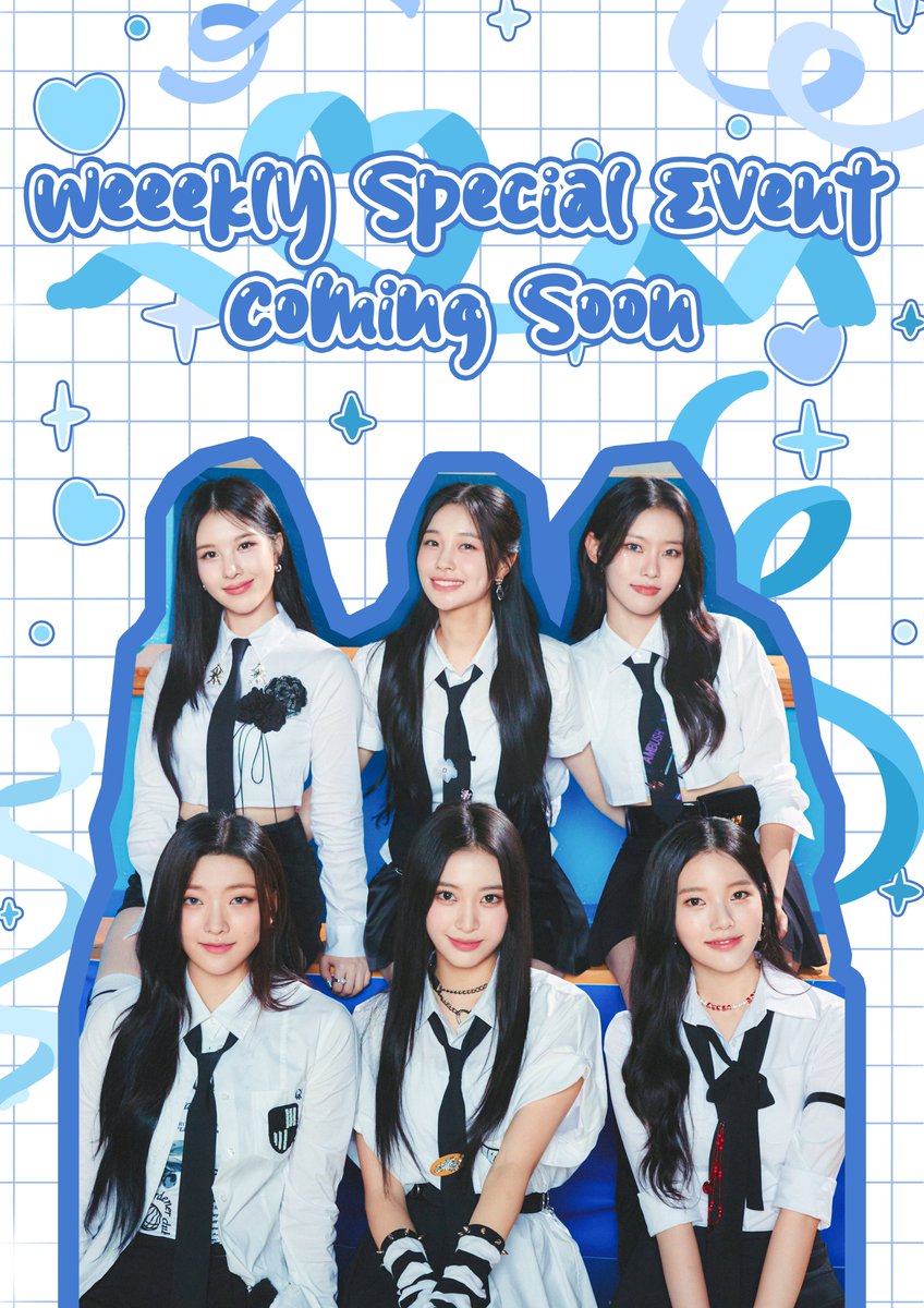 [#위클리]
Weeekly [Good Day (Special Daileee)] Special Event
Coming Soon

#Weeekly
#Good_Day #굿데이