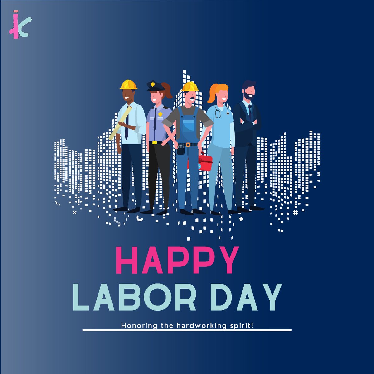 IKTecCompany's tweet photo. Happy Labor Day
#labor #LaborDay2023 #work #hardwork #paysoff #iktec #iktechnologies https://t.co/9IZMngsNjI