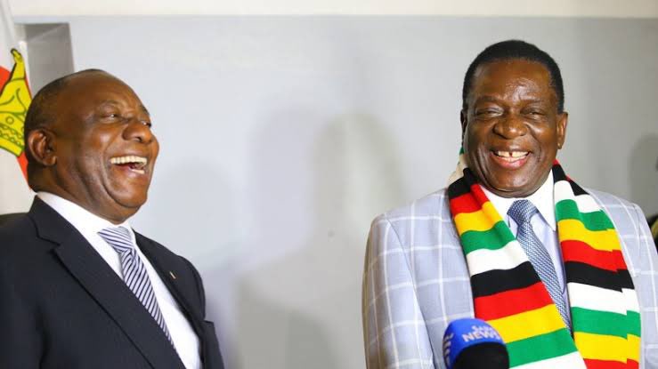 EdgarLegoale's tweet photo. We extend our best wishes to President Cyril Ramaphosa on his visit to Zimbabwe today, where he will be attending the inauguration ceremony of President Emmerson Mnangagwa, who rightfully claimed his position. Long live! https://t.co/KbcHbsCkBe
