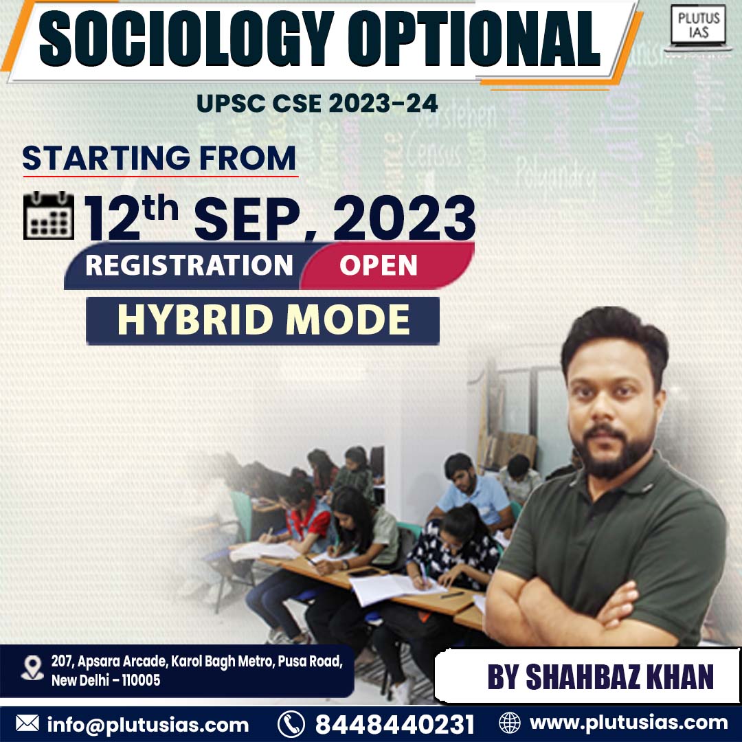 Our Sociology Optional batch is back in hybrid mode, commencing on September 12th.
Get the more info : plutusias.com
#UPSC2023 #SociologyOptional #UPSCPreparation #HybridLearning
#BestCoachingInstitute #CivilServicesExamination #civilservices #IpswichJobs