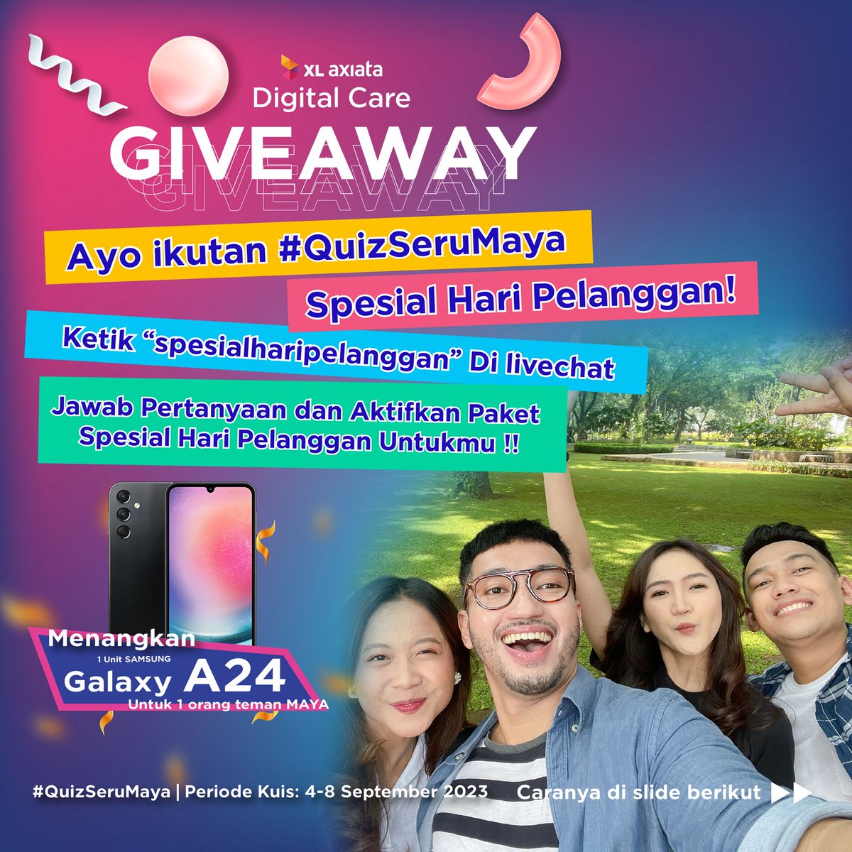 myXLCare tweet media