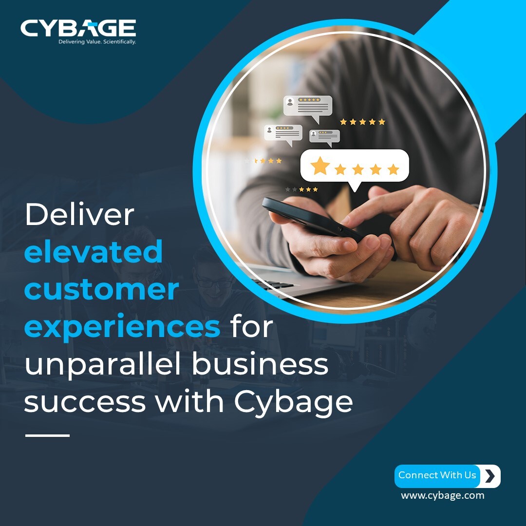 CybageHiTech's tweet photo. With Gen AI powered Solutions, intelligent Automation, custom workflows, and our strong product engineering experience - Cybage enables businesses to improve their customer experience management. 

Know more: https://t.co/OBtyov7tRJ

#GenAI #Automation #ServiceProvider https://t.co/tt1C3Hwywb