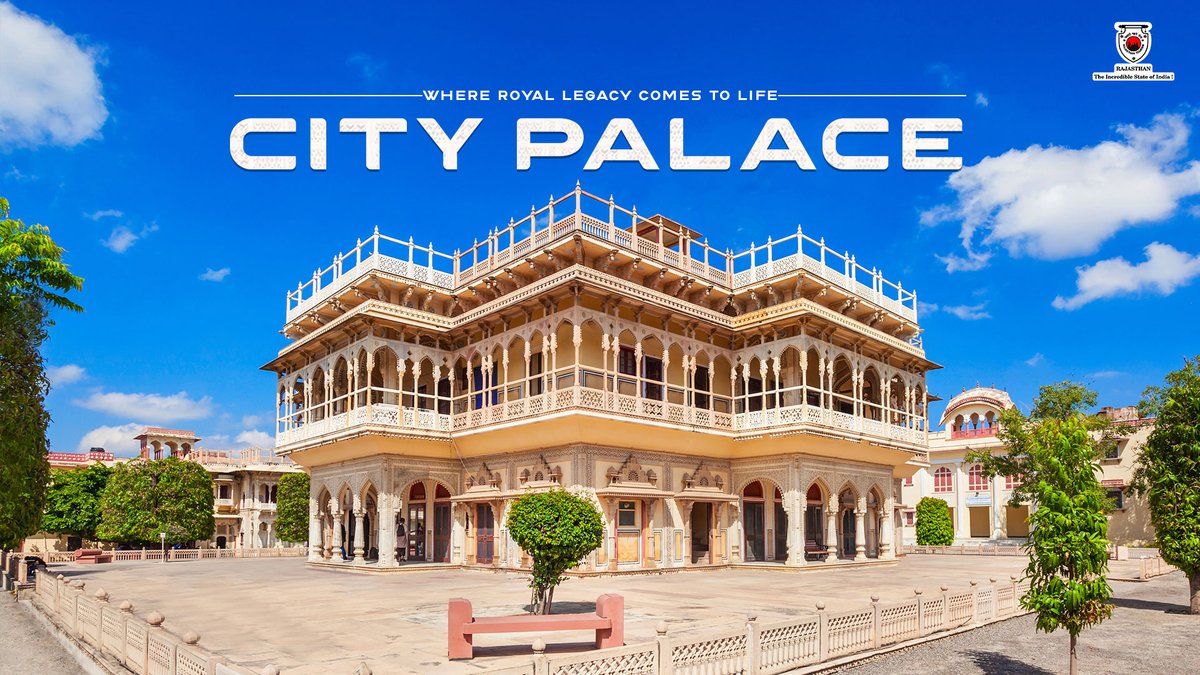 AjayBasanwal's tweet photo. Discover the allure of City Palace, a masterpiece beyond comparison, which reveals a seven-story citadel, a trove of antiquities, expansive courtyards, opulent chambers, manicured gardens, and captivating archways.

#CityPalaceJaipur #Royal #RajasthanTourism #Rajasthan https://t.co/acFMShY1xT