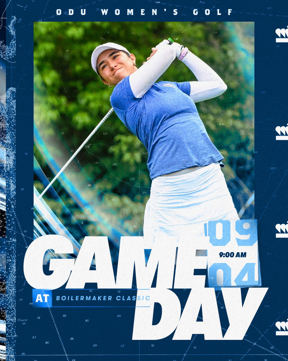 ODUWGolf's tweet photo. Playing the first 2️⃣ rounds of the Boilermaker Classic today.

⛳ | Birck Boilermaker Golf Complex
📍| West Lafayette, Ind.
📆 | Sept. 4-5
⏰ | 9 a.m. ET
📊 | https://t.co/ES9vHGHJcK

#ODUSports | #ReignOn | #Monarchs https://t.co/7IB5NGYXdP